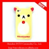 Rilakkuma silicone mobile phone case for iphone4