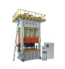 Hydraulic press for stainless steel sinks