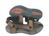 comfortable fashion rubber sandal shoes