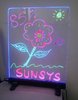 Good quality transparent desk top LED writing board