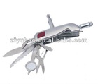 Stainless Steel Multifunction Knife With LED Light