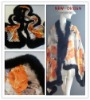 Pure Silk Shawl with FOX HAIR in NEW STYLE (HL30106)