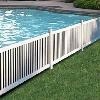 PVC pool fence