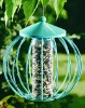 Globe squirrel proof cast iron bird feeder