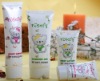 plastic packaging tube for bubble bath.body lotion,shower gel in oval shape