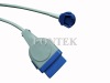 GE-Ohmeda OXY-ES3 Spo2 sensor extention cable,interconnect cable,TPU material,CE/ISO13485 approved