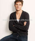 V-neck mens cardigans