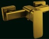 bathroom golden plated shower faucet (s-3007)