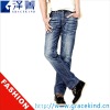 2012 Lastest Wholesale Sandblast Scratch Washed Mens Fashion Jeans(GKC0508)