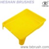 DIY tool yellow color 7" plastic paint trayTX-T006