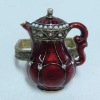 teapot shape design diamante napkin ring