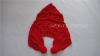 knitted scarf and hat set