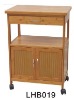 bamboo kitchen trolley