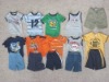 children's clothes and cotton fabric