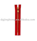 5# C/E Metal zipper with Gold-plated teeth