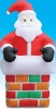 Inflatable christmas decoration pop-up