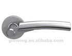 Solid diecasting door lever handle