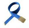 Ali express 1.5 inch fashion blue fabric belts