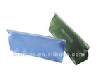 colored pvc cosmetic pouch with zipper on top