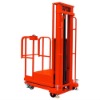 semi-electric aerial order picker for warehouse use