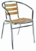 OUTDOOR FURNITURE aluminum wooden chair(hot)