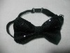 paillette bow tie