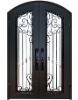 Ornamental wrought iron door