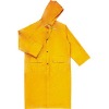 Long nylon raincoat