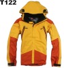 Yellow color winter jacket for men T122