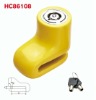 Yellow Motorcycle Disc Lock HC86108