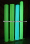 photoluminescent colored plastic film