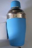 stainless steel cocktail shaker with color coating