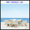 2012 new design hot sale pvc cover dining room set