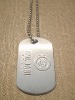 Aluminum dog tag