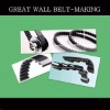 129MR31 rubber timing belt