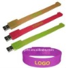 USB flash drive wrist band