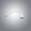 3.5mm splitter Y cable for mediaplayer or mobile phones B3902