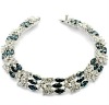 rhinestone mixed crystal bracelet