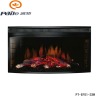 Imitation electric fireplace with remote control