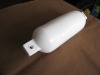 Boat fender shiny and smooth surface made of tough PVC with 2 eyes