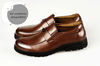 Italian calf leather Massage functions shoes