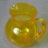 new design yellow plastic tea kettle