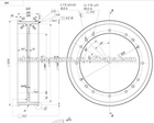 brake camshaft / sheave / pulley