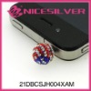 Crystal Dustproof Plug for phone 21DBCSJH004XAM