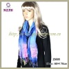 Fashion style bamboo yarn latest scarf designs