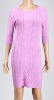 lady's long sleeve sweater dress