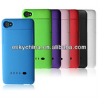 New External Backup Power Battery Charging Case Cover For Apple iPhone 4 4s