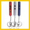 2 in 1 LED Laser Flashlight Keychain