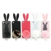 beautiful and fashionable 4G rabbit ear silicone mobile phone case