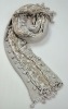 Cotton Comfortable Elegant Lace Long Scarf